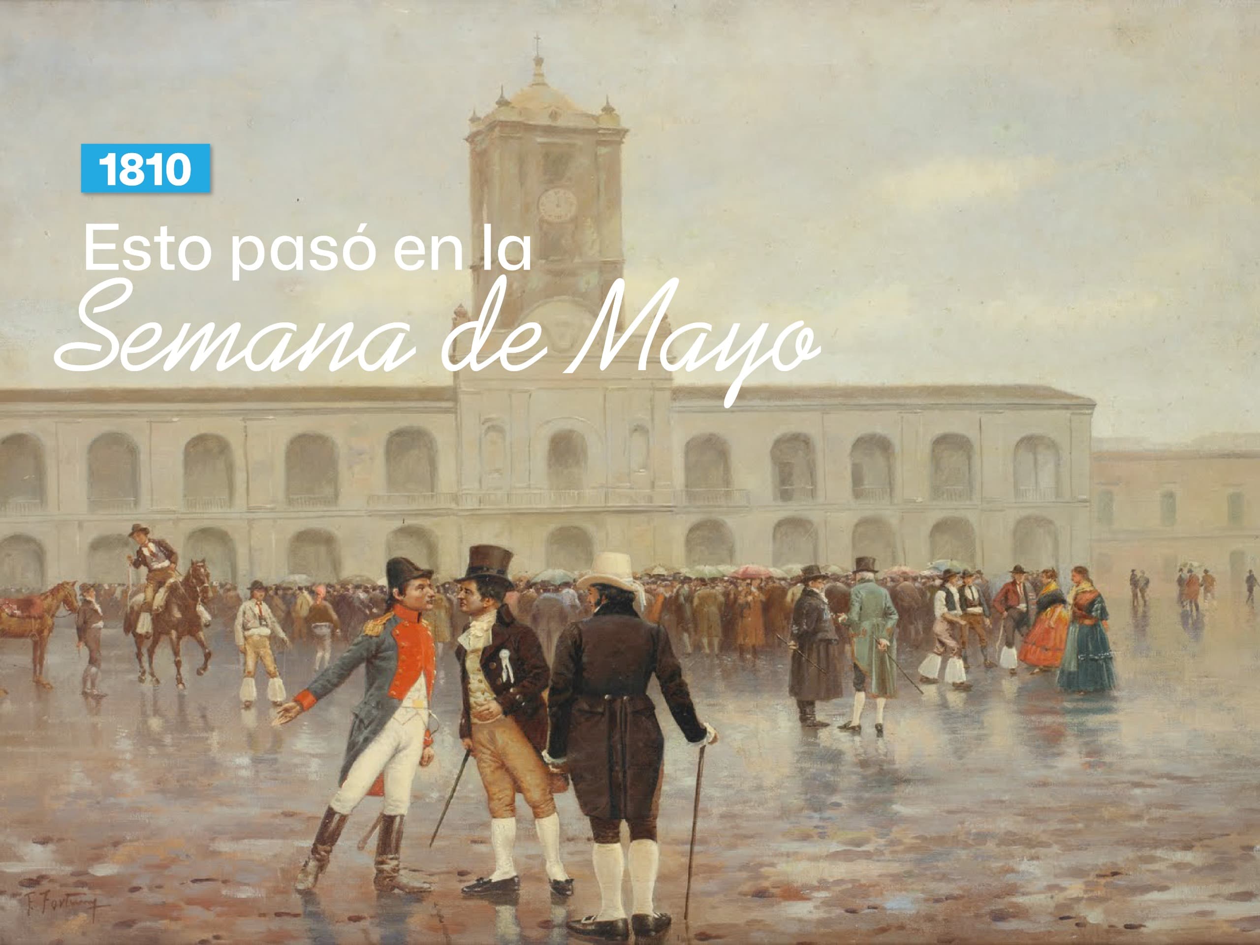 Los sucesos de la Semana de Mayo de 1810 | Día por día