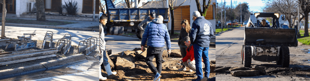 INICIO DE OBRA – COMENZÓ EL PLAN INTEGRAL DE BACHEO EN DISTINTOS SECTORES DE LA CIUDAD