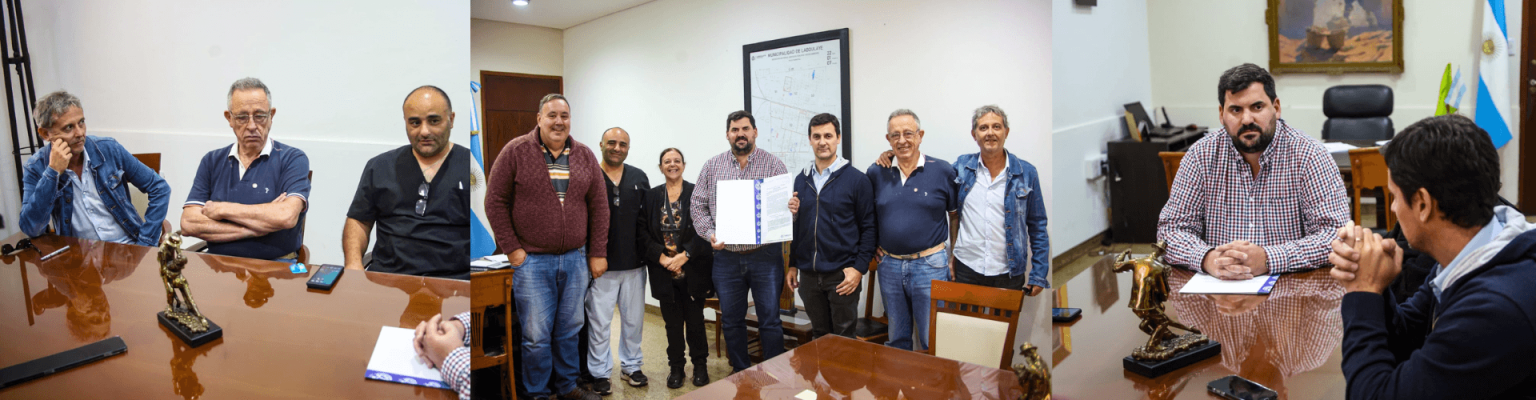 EL MUNICIPIO ADJUDICÓ LA ESCRITURA DEL TERRENO AL ROTARY CLUB LABOULAYE