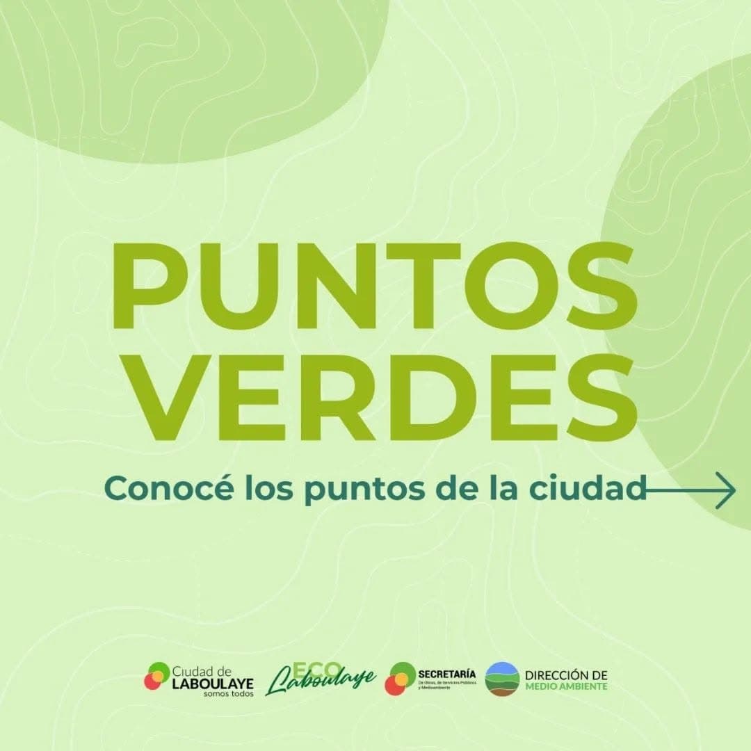 PUNTOS VERDES EN LA CIUDAD