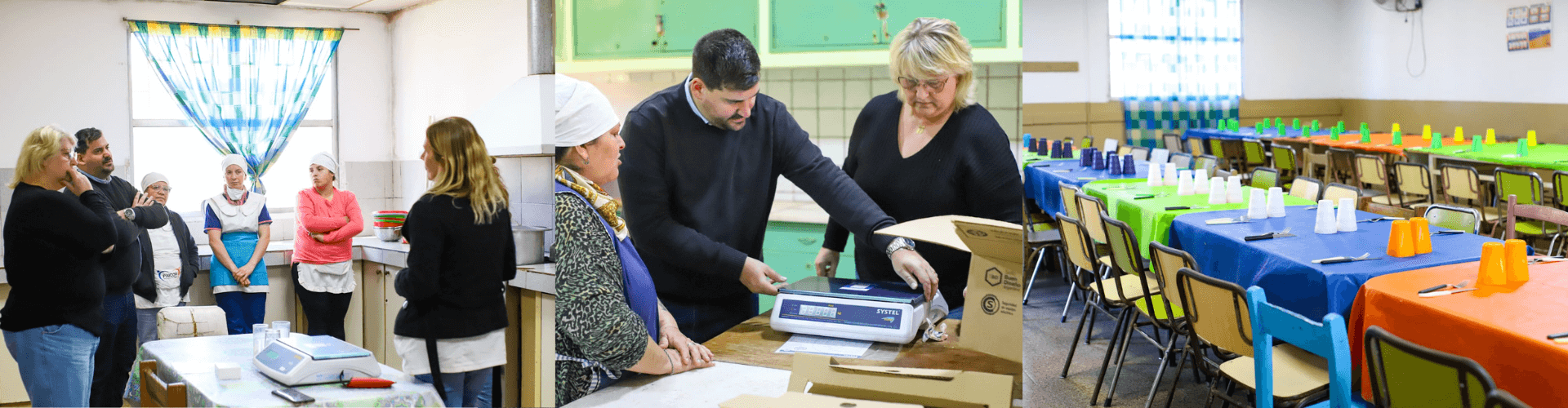 ENTREGA DE ELEMENTOS PARA COMEDORES DE CENTROS EDUCATIVOS