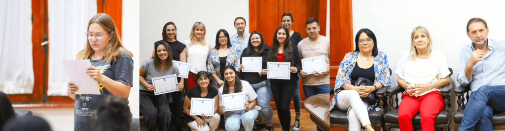 ENTREGA DE CERTIFICADOS – CURSO DE CAPACITACIÓN EN CUIDADO INFANTIL