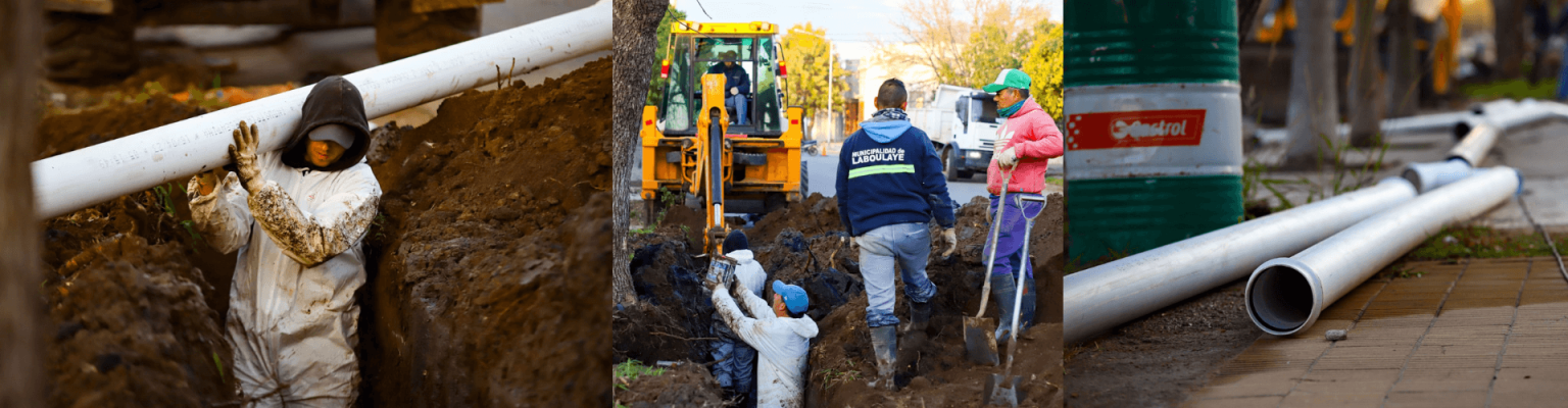RECAMBIO DE CAÑERIAS DE CLOACAS EN CALLE MITRE