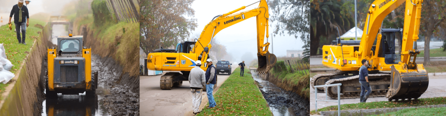 CONTINÚAN LOS TRABAJOS DE LIMPIEZA Y MANTENIMIENTO DE CANALES PLUVIALES