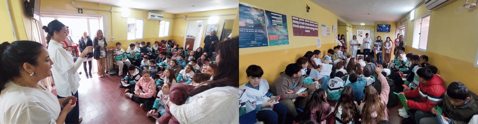 VISITA EDUCATIVA AL CAPS EVITA