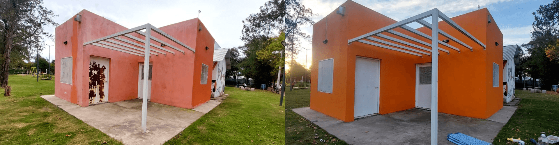 TRABAJOS DE MANTENIMIENTO EN EL POLIDEPORTIVO SOCIAL
