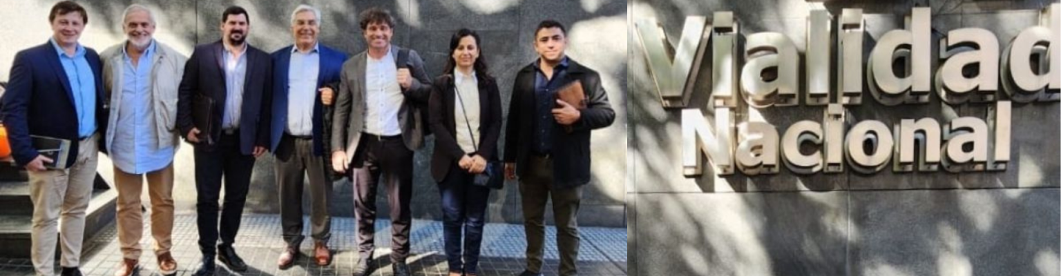 EL INTENDENTE SE REUNIÓ CON REPRESENTANTES DE VIALIDAD NACIONAL