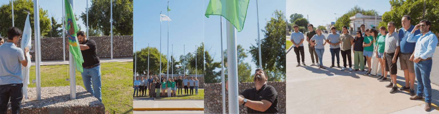 EL INTENDENTE ASISTE AL IZADO DE BANDERAS POR LOS 120° ANIVERSARIO DE ROTARY INTERNACIONAL A NIVEL MUNDIAL
