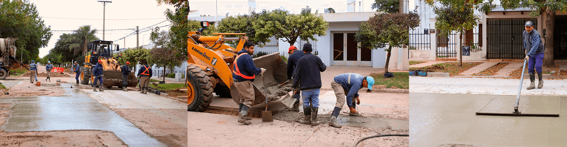 RECUPERACIÓN DE CALZADA EN BARRIO 250 VIVIENDAS