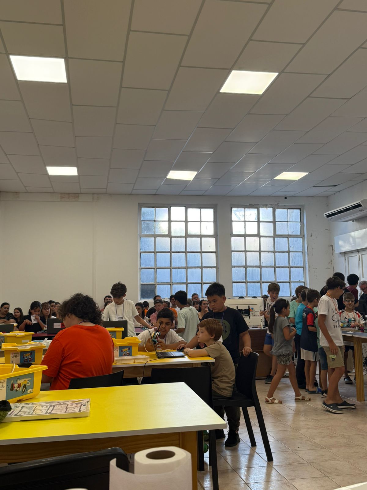 Taller de robótica con LEGO